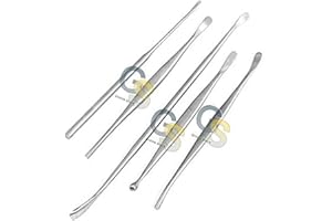 G.S SURGICAL G.S Set of 5 Pieces Penfield Dissector Set