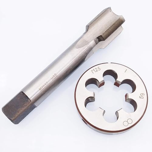 thumbnail image 2 of HSS M25 X 1mm Tap & M25 X 1.0mm Die Metric Thread | Ubuy 2 of 12