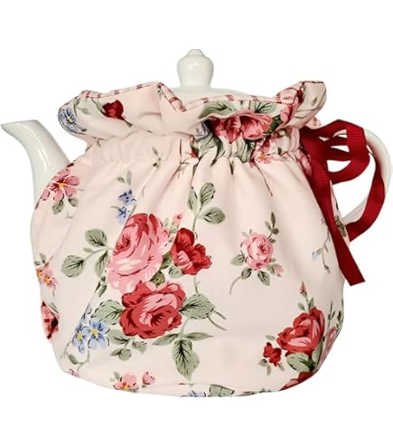 ポミ。 です　　　R&D.M.Co- CATCH ME TEA COSY Abstract Daisy Pattern Tea Cozy Cover For Teapot Insulation