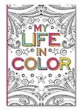 C.R. Gibson Coloring Journal Book, 160 Page Coloring Book For Adults With Space For Journaling And Doodling, Measures 6