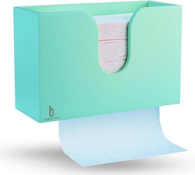 Bamboo Paper Towel Dispenser, Paper Towel Holder for