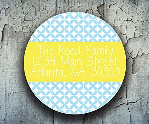 80 Address Labels - Personalized Return Address Stickers - Custom Shipping Labels