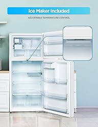 Commercial Cool 18 Cu. Ft. Top Mount Refrigerator