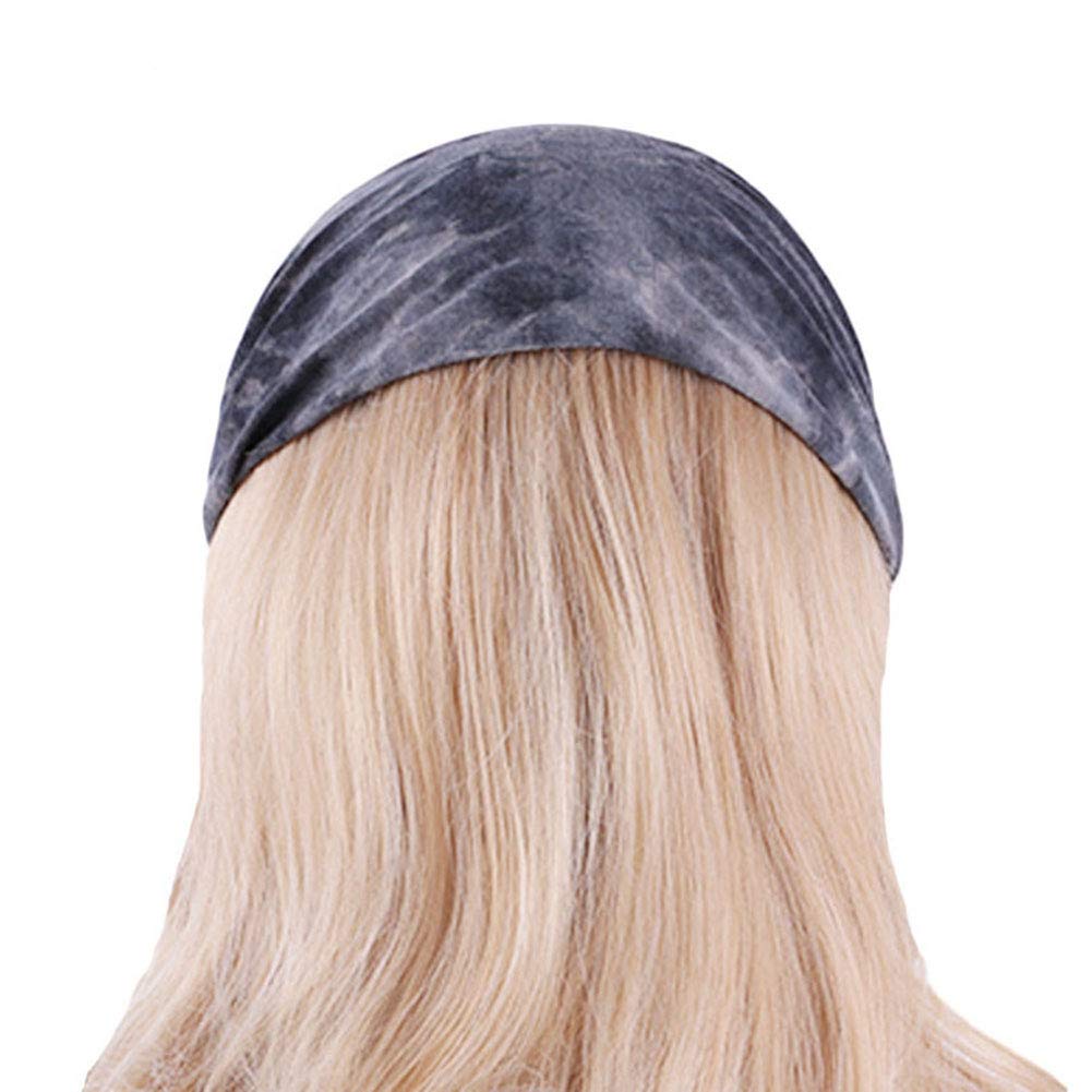 7Pcs Boho Headbands for Women Wide Elastic Headbands Turban Headwraps Bandana Head Wrap Hair Band Yoga Running Twisted Hairband Hair Accessories for Women Girls: Beauty