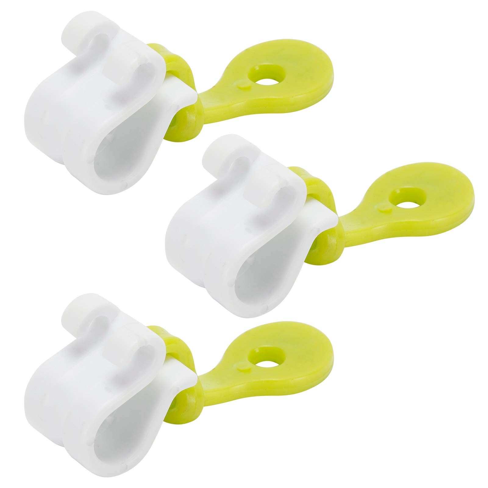 3Pcs Pastry Bag Clips, Icing Bag Tie Reusable Baking Tools Reusable Icing Bag Tie Buckles