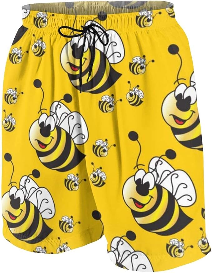 Jugendliche Badeshorts süße CartoonBadehose mit Tasche