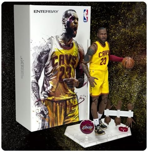 NBA Collection LeBron James Motion Masterpiece 1:9 Scale Action Figure