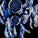 Caught Dreams Dream Catcher ~ Handmade Traditional Royal Blue and White