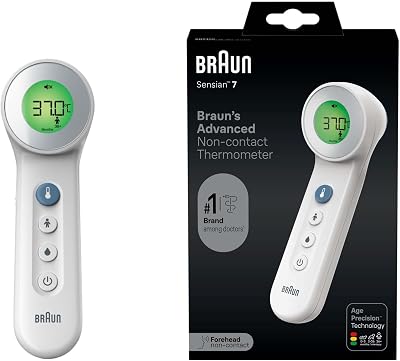 Braun Sensian 7 Forehead Non-Contact Thermometer BNT400B