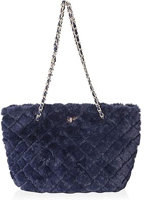 Navy quilted handbag Clearance