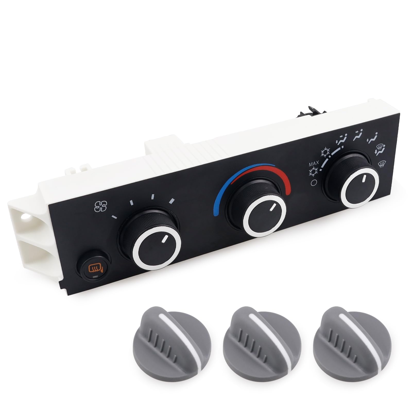 Photo 1 of 599-294 Heater A/C Control Switch,Front Climate Control Module Compatible with 2008-2021 Chevrolet Express 1500 2500 3500, 2009-2023 Express Cargo Express Pasajeros,2008-2021 GMC Savana, OE # 599-294