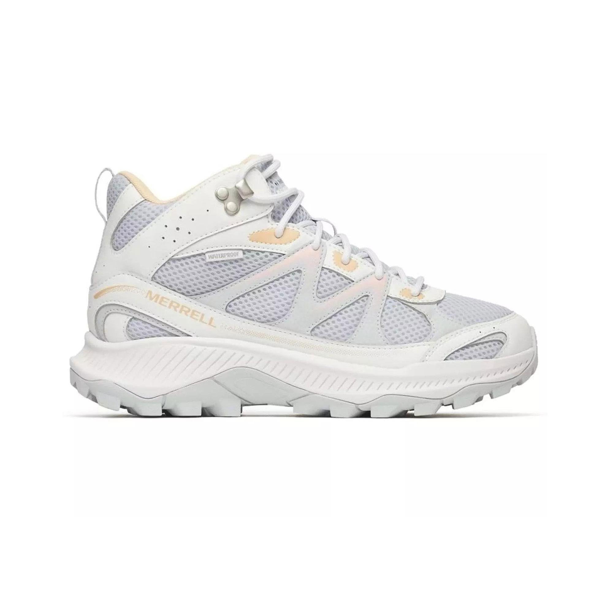 Merrell Women’s Tempo Exp Mid Waterproof Hiking Boot, Nougat, 10.5