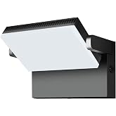 BIRITALO 120W Modern Sleek LED Flood Light, 360&deg; Rotatable Area Lighting | 18000LM, IP65 Waterproof, Anti-Rust, Switch Control, 85-277V Commercial Wall Pack for Warehosue, Building