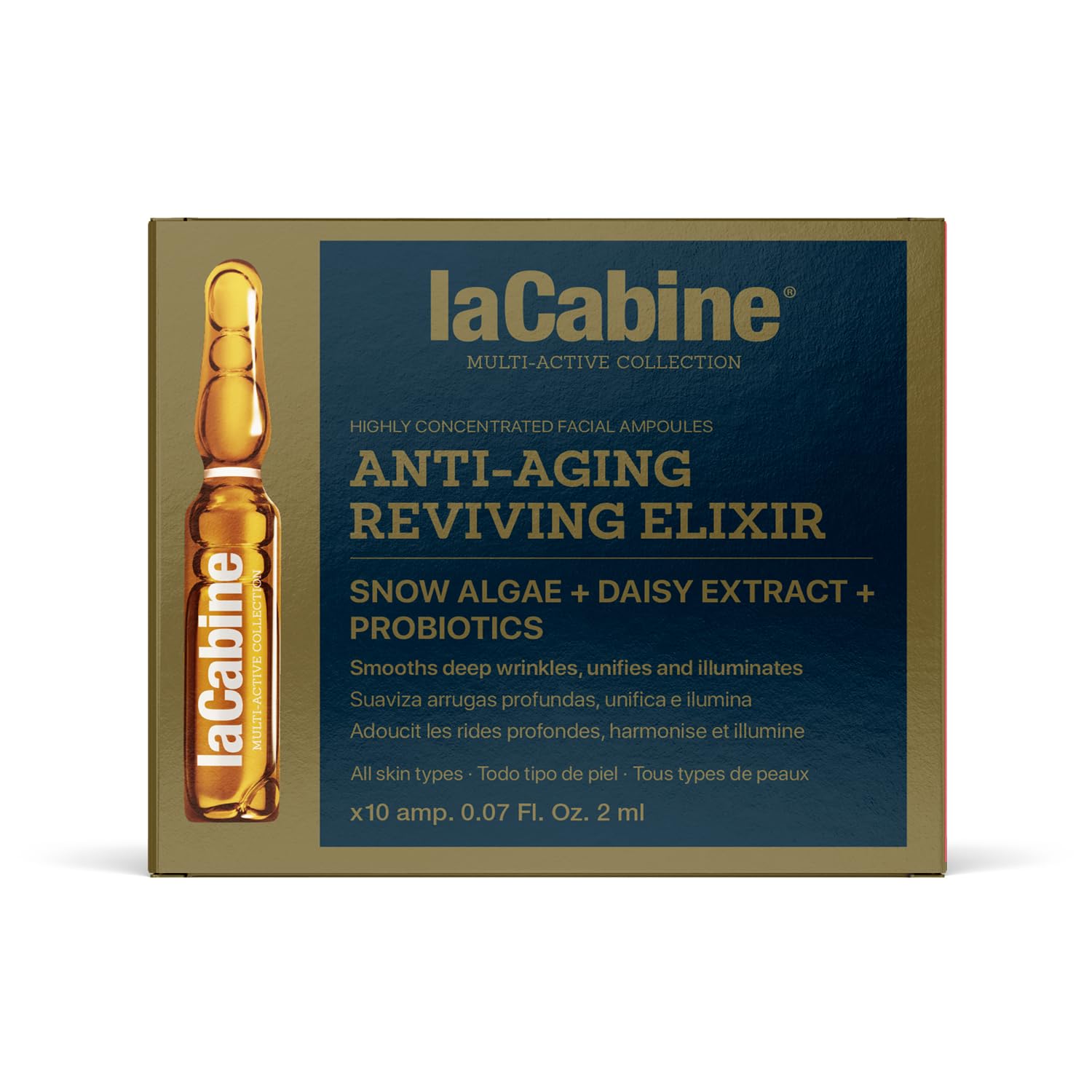 La Cabine Anti-Aging Revive Elixir 10 Ampoules of 2 ml one Color