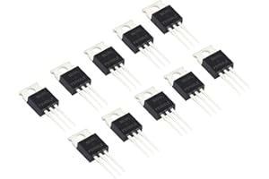10Pcs Luckkyme RFP30N06LE 30A 60V N-Channel Power Mosfet TO-220 ESD Rated for Arduino