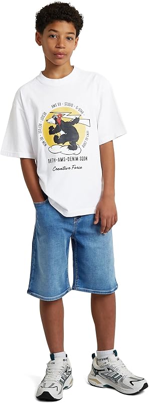 Boys Dakota Pull On Shorts, Blau (MEDIUM D29715-01-J154), 12