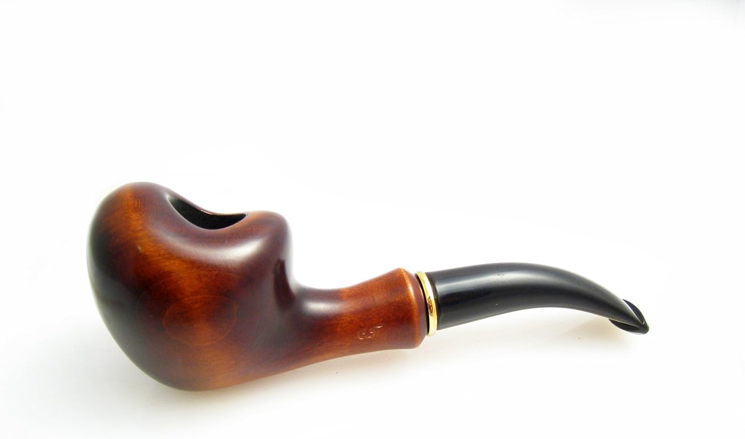 Fashion Pear Wood Tobacco Smoking Pipe Handcrafted "Apple" + Pouch!