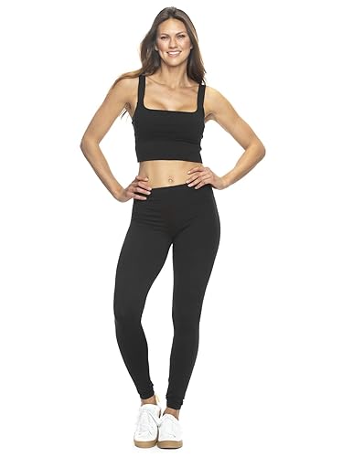 Felina Velvety Super Soft Lightweight Style 2801 Leggings 2-Pack