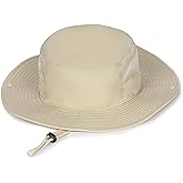 Zylioo XXL Oversize UV Fishing Sun Hat for Big Heads,XL Quick Dry Boonie Hats,Large Cooling Safari Hats with Strap