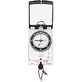 SUUNTO MC-2 North Compass: Top-of-The-line Compass for Professionals & serious Hikers, Quadrant Scale with CM/in Ruler