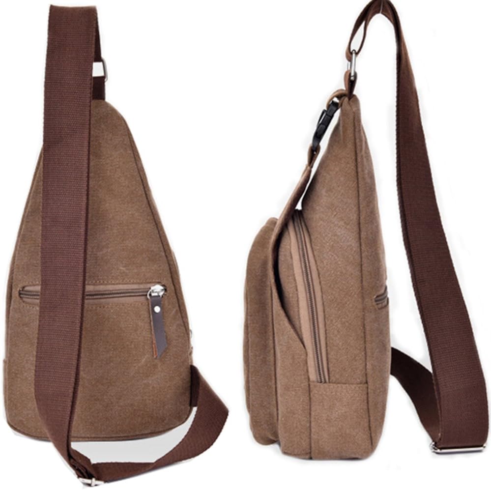 LemonGirl Sling Chest Bag for Men Women Unisex Shoulder Crossbody Backpack for Travel Hiking Camping Cycling Mini Adult Purse Backpack - Image 4