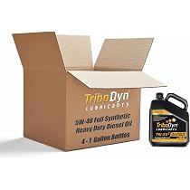 Amazon.com: TriboDyn TRI-EX2 5w40 Full Synthetic Oil with Ceramic ...
