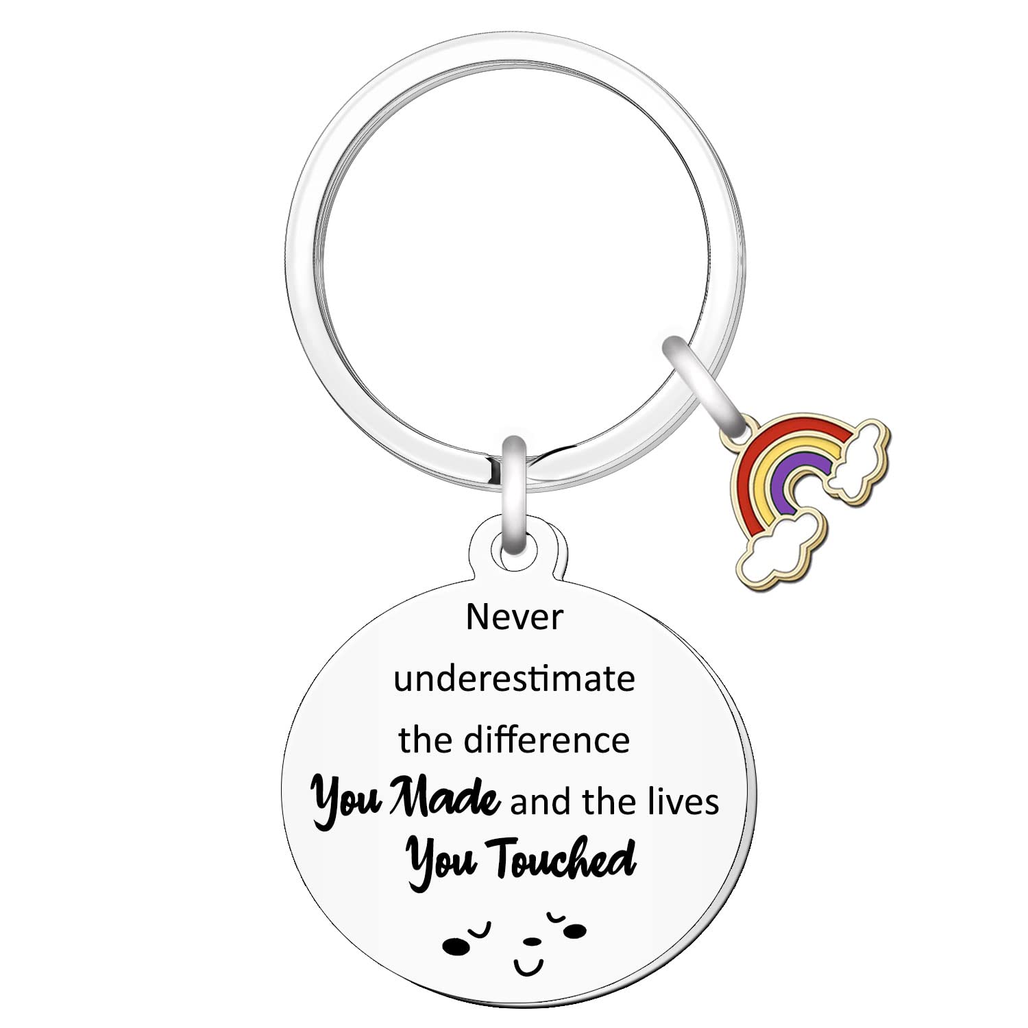 Best Friend Keychain Leaving Gifts for Colleagues Thank You Colleague Keyring for Women Men Boys Girls Birthday Christmas Graduation Keychain