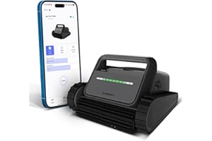 SMOROBOT Cordless Pool Robot Vacuum for Inground Pools, Adjustable Suction Power Up to 4800GPH by APP, Runtime up to 3.5 Hours, Weekly Timer, Dual Filtration & Smart Navigation for Deep Cleaning