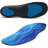 Footlogics Comfort - Full-Length Orthotic Shoe Insoles with Arch Support for Plantar Fasciitis, Ball of Foot Pain, Flat Feet - Comfort Wear, Pair (Medium)