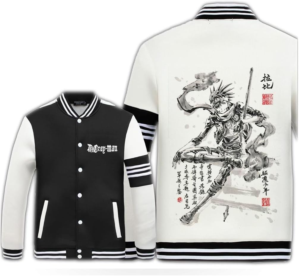 D.Gray man Allen Walker Yu Kanda costume hoodie