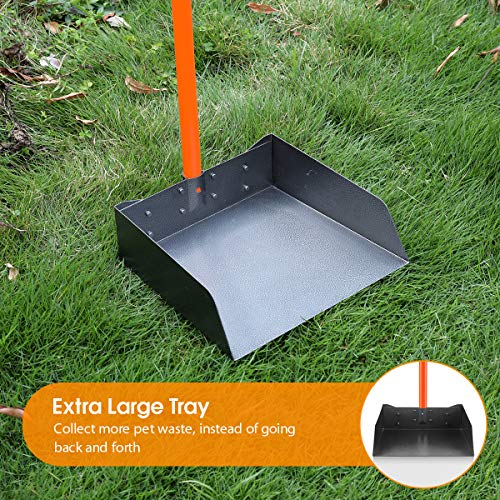 HITKYC Pooper Scooper for Large Dogs, Detachable Long Handle Bigger Dog