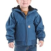 Carhartt Kid's CP8587 Canvas Insulated Hooded Active Jac - Boys