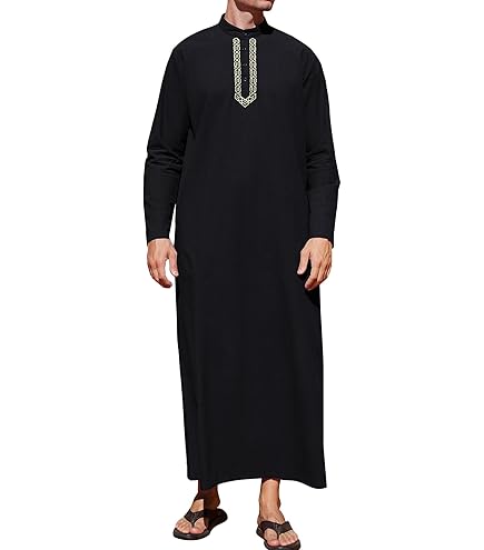 Traditional Dishdasha – Mens Saudi Style Thobe Classic