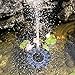 ADDTOP Solar Bird Bath Fountain Pump 1.4W Free Standing Solar Panel Kit Water Pump for Garden, Pond, Pool