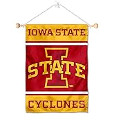 Iowa State Cyclones Window Wall Banner Hanging Flag with Suction Cup