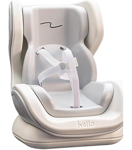Siège Auto Pour Poupée 17 Cm – Support Aérateur Avec Clip, Base Transparente, Coussin Fourrure, Déco Mignonne Pour Collectionneurs