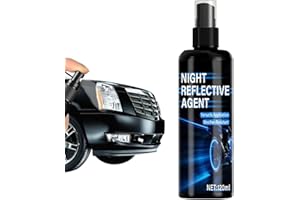 Glow In The Dark Spray Paint - 120ml Glitter Night Reflective Agent, Fluorescent Spray Paint, High Visibility Reflective Coat