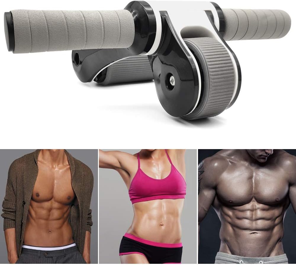 IYOBCXIHO Ab Roller Wheel for Abdominal Core Exercise Home Gym Training Equipment, Foldable Abdominal Muscle Trainer : Sports & Outdoors