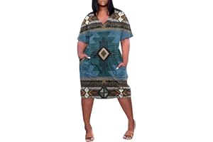 FQZWONG Womens Maxi Dress with Pockets Summer Casual Oversized Plus Size T-Shirt Dress for Beach Vacation Party Club Night
