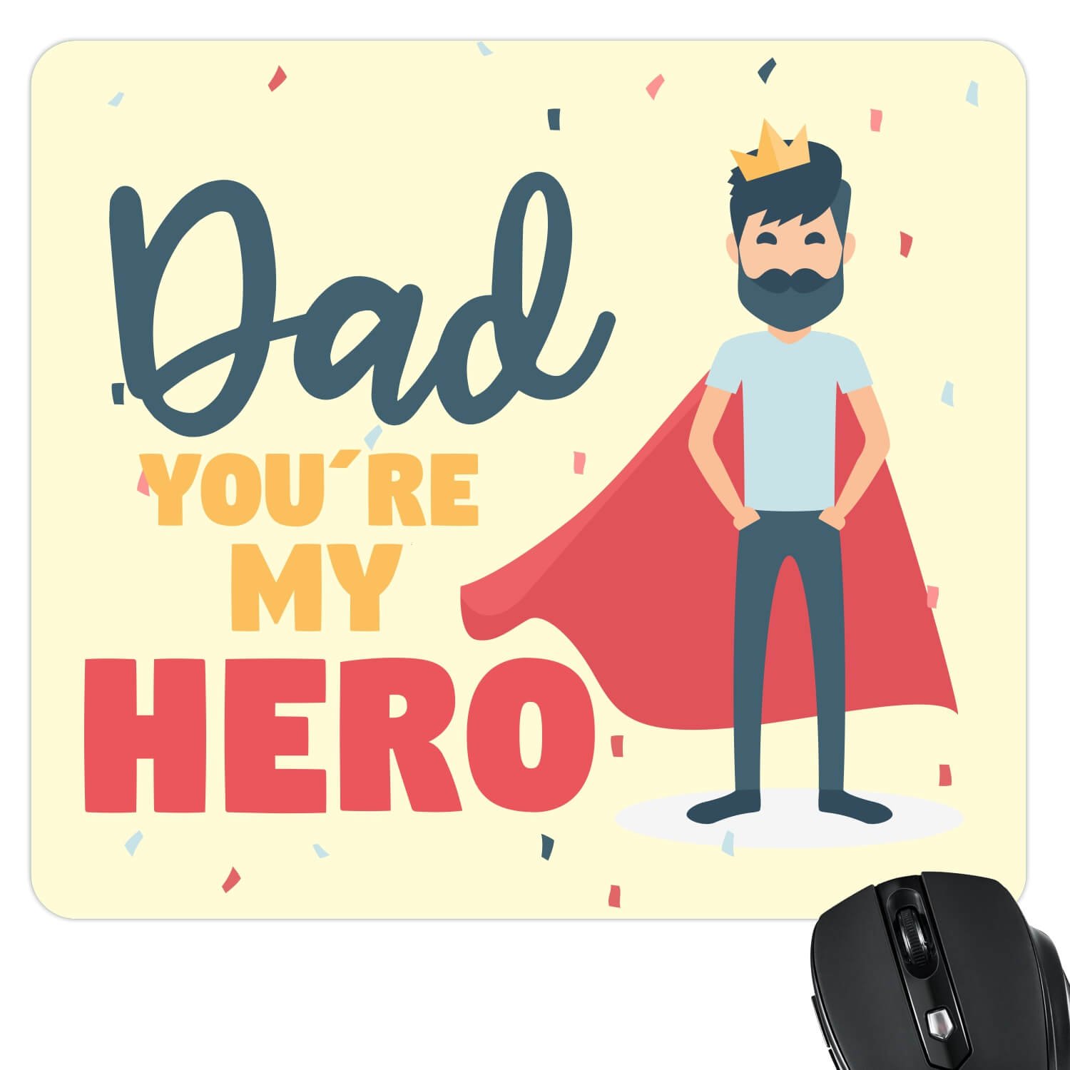 Yaya Cafe You Are My Hero Dad Printed Mouse Pad For Dad Amazon In Electronics Yaya Cafe You Are My Hero Dad Printed Mouse Pad For Dad Amazon In Electronics