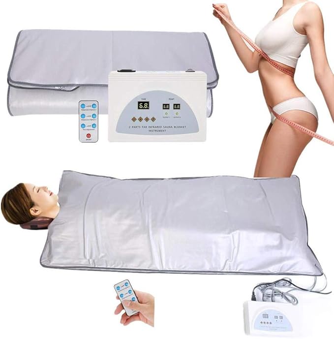 Body Steamer, Digital Heated Home Infrared Sauna Blanket, Anti Ageing Slimming Relieve Physical