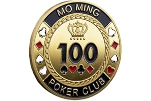 Poker Card Guard Coin Collectibles Table Games Poker - Good Luck, Las Vegas, Poker Accessories, Pot Committed, Shark, Donkeys