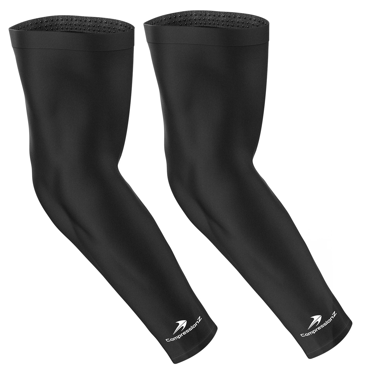 Photo 1 of CompressionZ Compression Cooling Arm Sleeves for Men & Women| UV Sun Protection Elbow Pain Relief for All Sports and Recovery