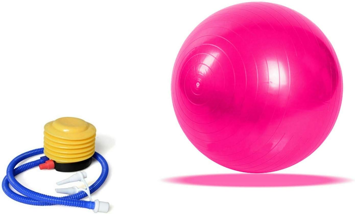SturdyFoot Exercise Ball 85cm Gym Ball, Anti-Burst & Extra Thick, Swiss Ball with Pump, Birthing Ball for Yoga Pilates - Image 3