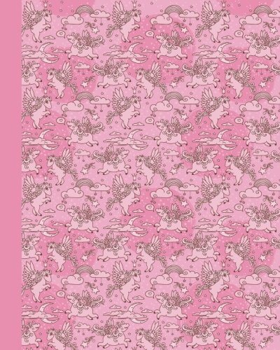 Download Sketchbook: Baby Pegasus (Pink) 8x10: Blank journal with 160 unlined, unruled pages (Baby Animals)