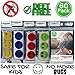 Mosquito Repellent Patches: 60 Count, Easy to Use, Can be Placed on Clothes, Desk, Bed, or Anywhere You Like - Absolutely Safe to Use, Non-Toxic DEET Free - One Patch Works for 24-72 Hrs 100% Natural