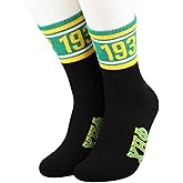 PWHAOO Yellow and Green Socks Sorority Graduation Gift Nursing Socks Sorority Gift