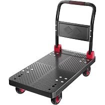 Amazon.com: Camión de plataforma, carrito plegable con cinco ...