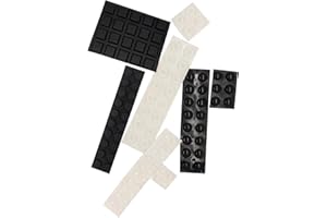 BRBASAP 106 Pcs Combo Pack of Bump Dots for Visually Impaired, Assorted Colors, Shapes, and Sizes, Low Vision Aids, Braille Stickers, Raised Tactile Dots