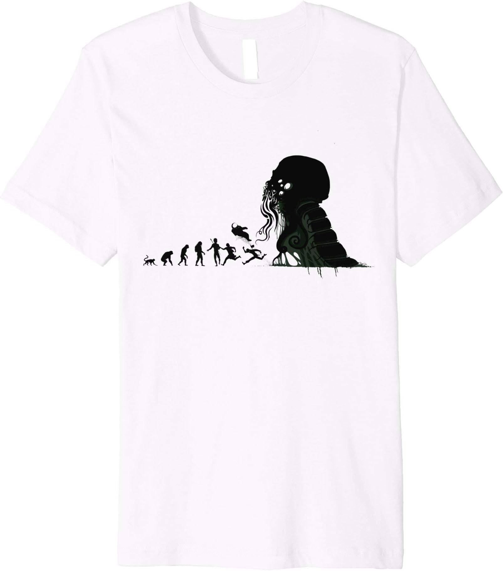 Lovecraftian Darwinism Cthulhu Evolution T-Shirt T-Shirt